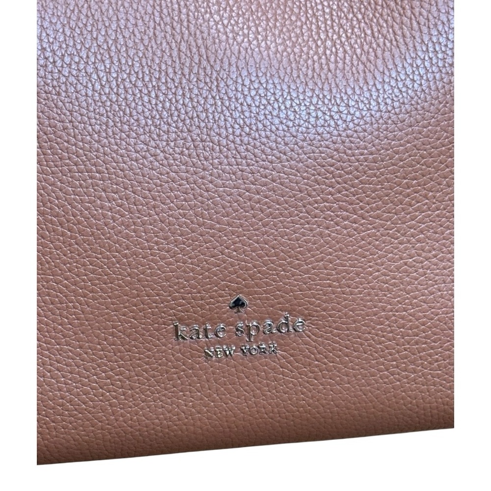 Kate Spade Zippy Pebbled Leather Shoulder Bag Warm Ginger K8140 NWT Crossbody - Picture 8 of 14